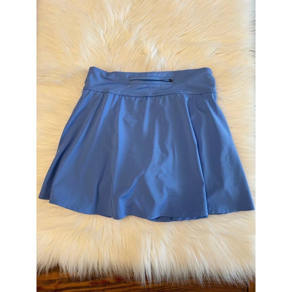 Yogalicious girls large size 12 blue skort EUC‎